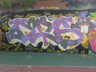 Graffiti Wall in Moscow - Photo by Ders - Napas, crew (2013)