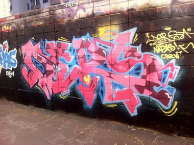 Graffiti Wall in Moscow - Photo by Ders - Ders (2013)