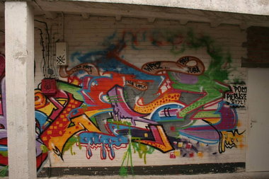 Graffiti Wall - Photo by Des2 - Wes2, AHNL (2013)