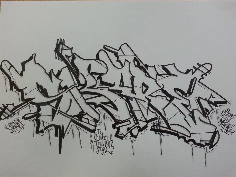 Graffiti Sketch - Photo by Des2 - Ex, -, change (2014)