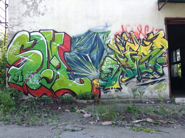 Graffiti Wall - Photo by Des2 - AHNL, ET (2014)