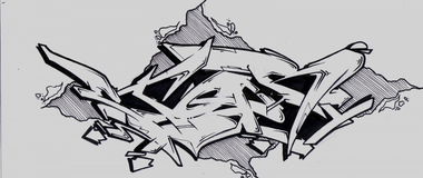 Graffiti Sketch - Photo by Des93 - des93, battle (2014)