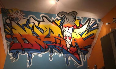 Graffiti Wall in Siedlce - Photo by Des93 - Siedlce, legal (2014)