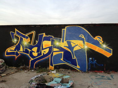 Graffiti Wall - Photo by Desatone (2012)