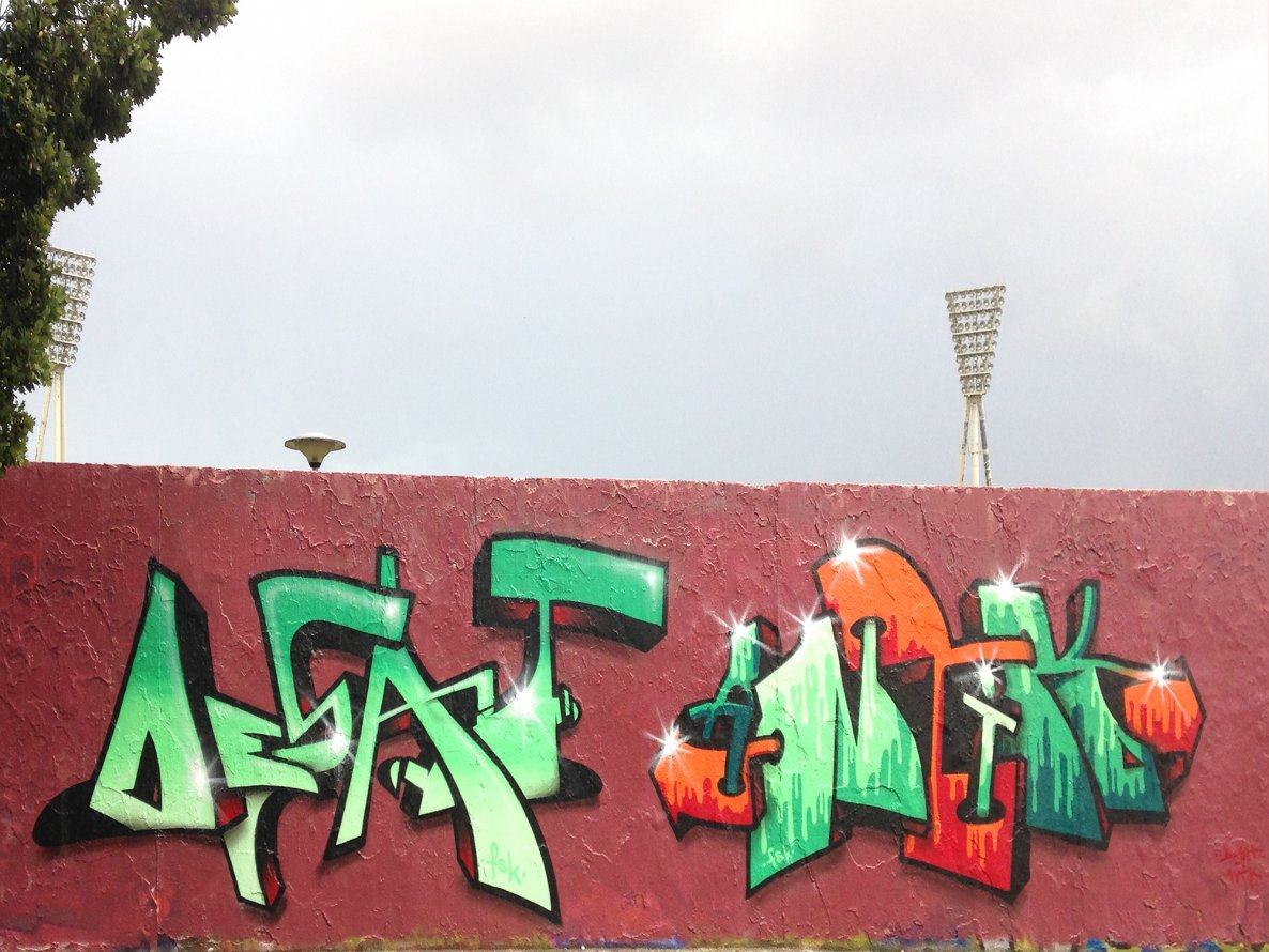 Graffiti Wall - Photo by Desatone - desat, antik, fsk (2014)