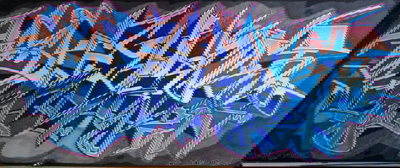 Graffiti Sketch - Photo by Desatone - desat, desatone, fsk (2001)