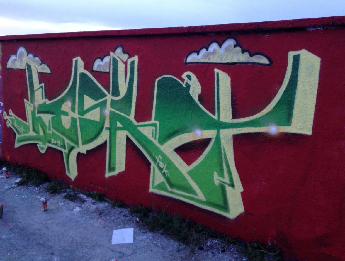 Graffiti Wall - Photo by Desatone - desat (2015)