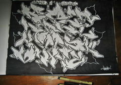 Graffiti Wall - Photo by Desaw1 - desaw, alphabeat, a-z