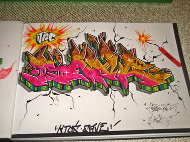 Graffiti Sketch - Photo by Desaw1 - desaw, ktoś, colors (2015)