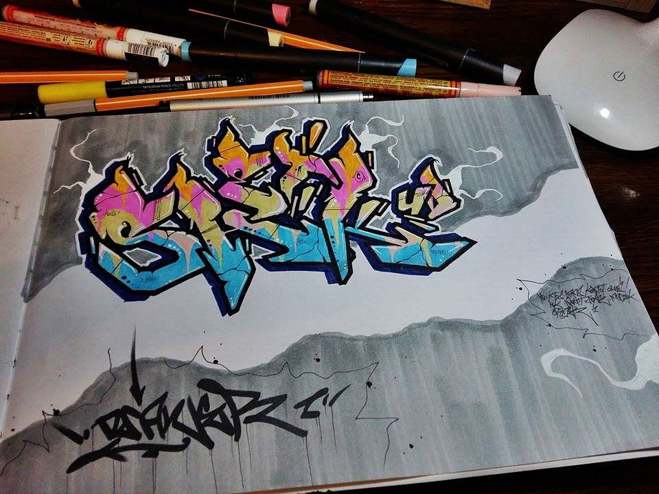Graffiti Sketch - Photo by Desaw1 - sheik, ud, udc (2016)