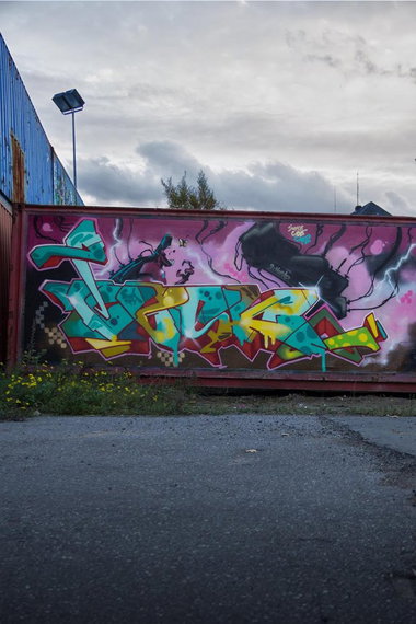 Graffiti Wall - Photo by Desk7 - hamburg, suk, stick (2013)