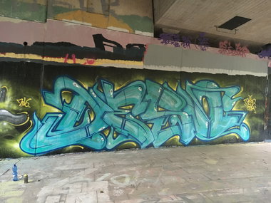 Graffiti Wall - Photo by Deso129 - LSR (2016)