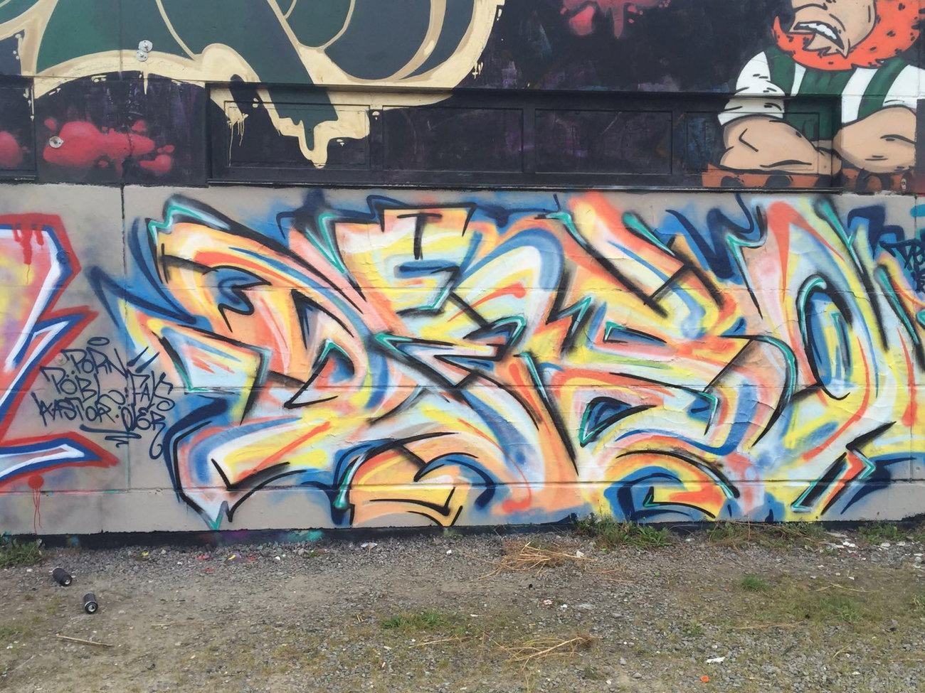 Graffiti Wall - Photo by Deso129