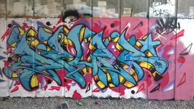 Graffiti Wall in Limerick - Photo by Despicable_Dever - Graffiti, Wildstyle, Freestyle (2014)