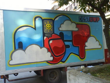 Graffiti Artwork - Photo by Dest