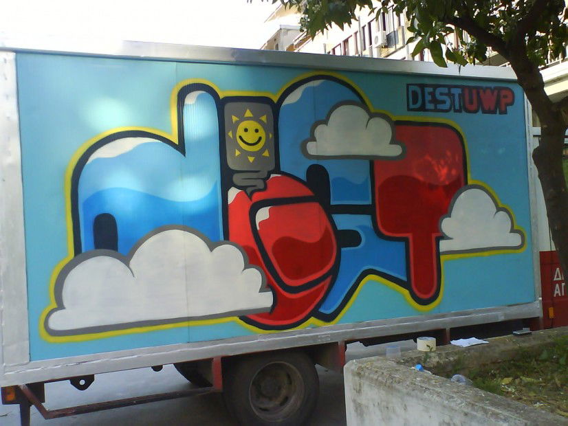 Graffiti Artwork - Photo by Dest