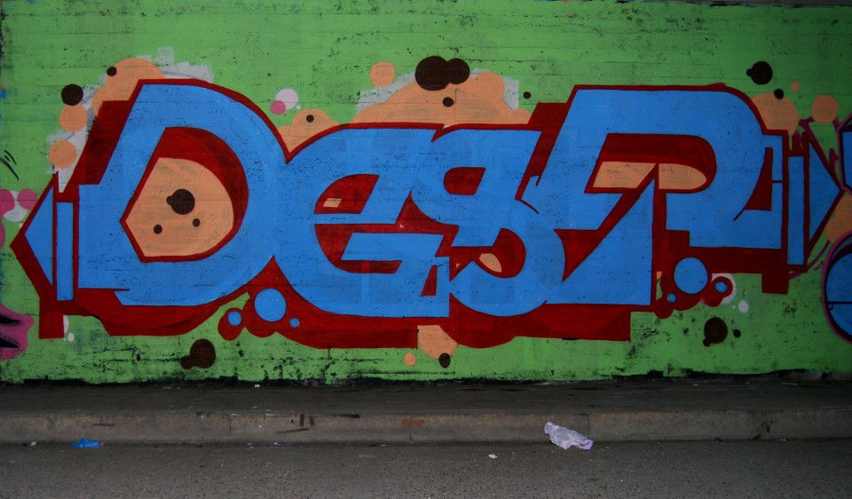 Graffiti Wall - Photo by Dest