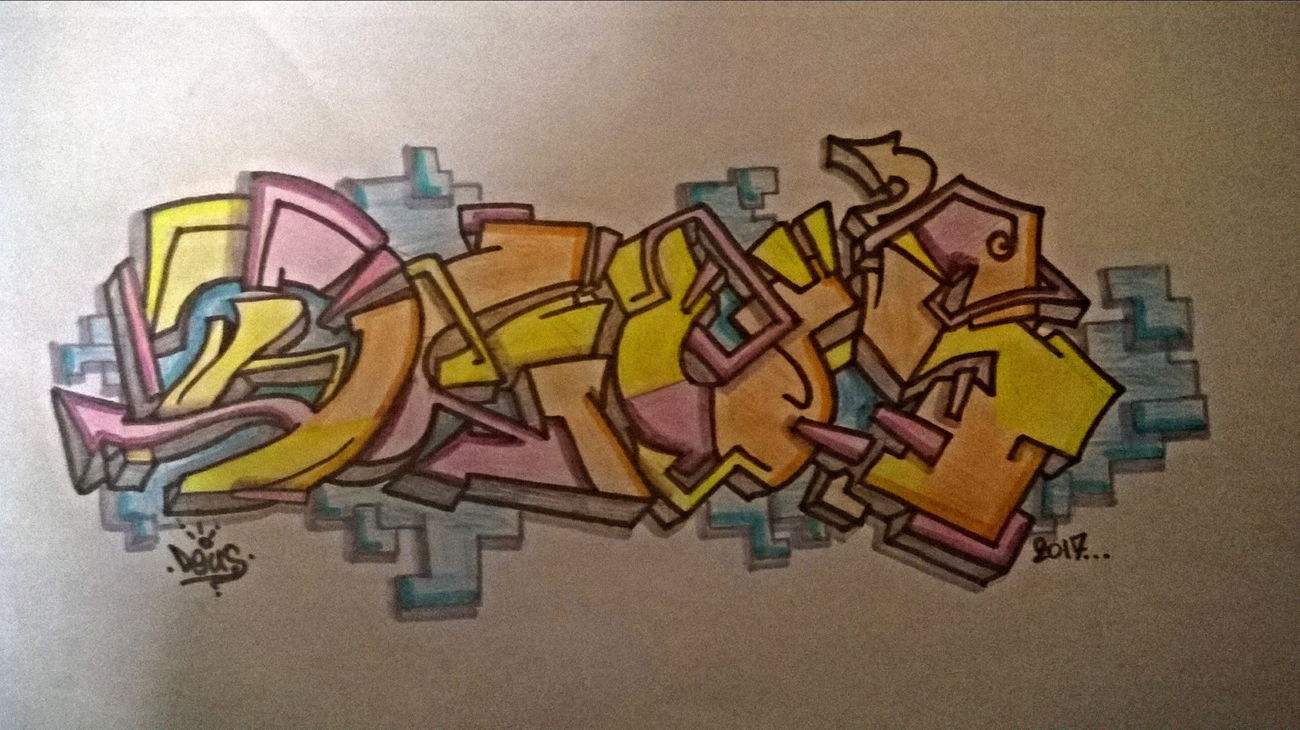 Graffiti Wall - Photo by Deusgraffiti - Sketch, Graff, 17 (2017)