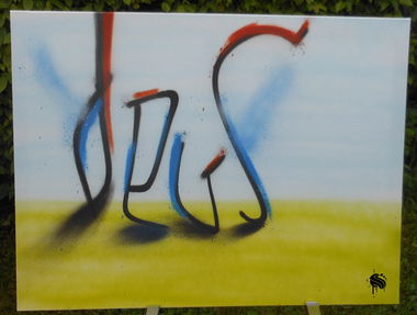 Graffiti Artwork in Bagdad - Photo by Deussous - deus, one (2010)