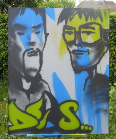 Graffiti Wall - Photo by Deussous - deus, one (2014)