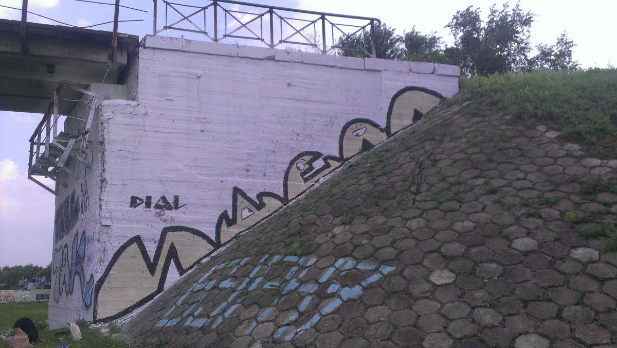 Graffiti in Moscow - Photo by Dial - Dial