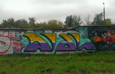 Graffiti Wall in Moscow - Photo by Dial - Dial (2013)
