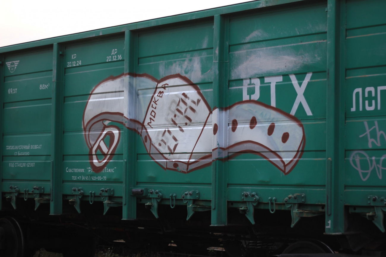 Graffiti Train - Photo by Dial (2015)