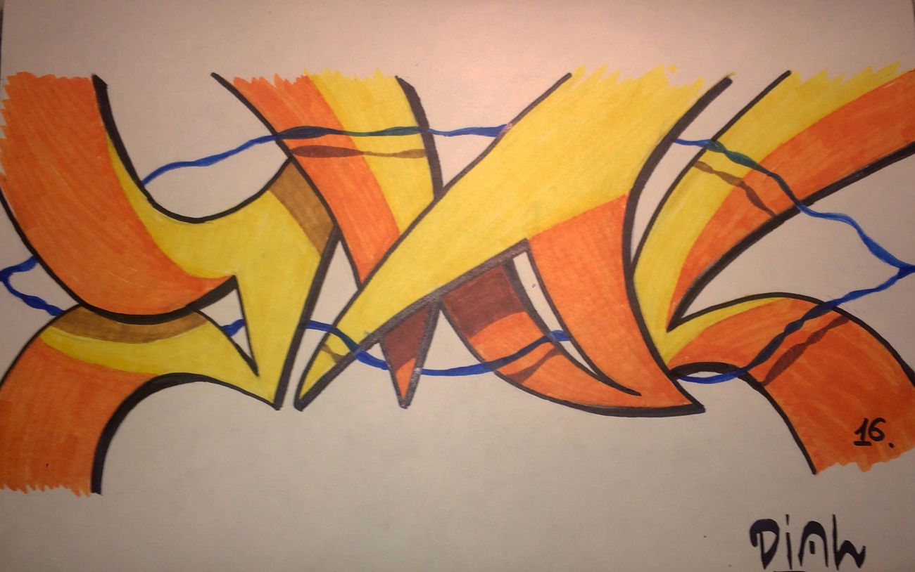 Graffiti Sketch - Photo by Dial - dial (2016)