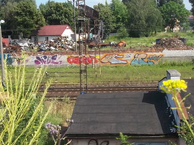 Graffiti Bombing - Photo by Dicit - CRIME, DICIT, DASH (2013)