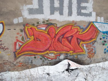 Graffiti Wall - Photo by Dicit - dicit, ic, crew (2013)