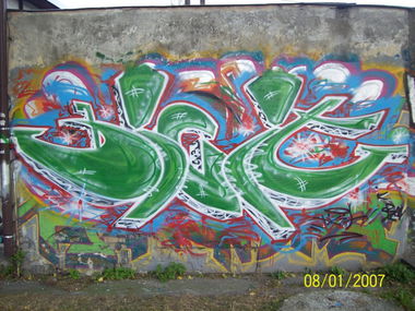 Graffiti Wall - Photo by Dicit - Dicit, IC, CREW (2013)