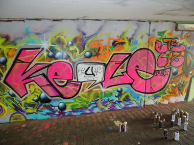 Graffiti Wall in Trossingen - Photo by DieKeule - Keule, Dr.Hoez, BTS