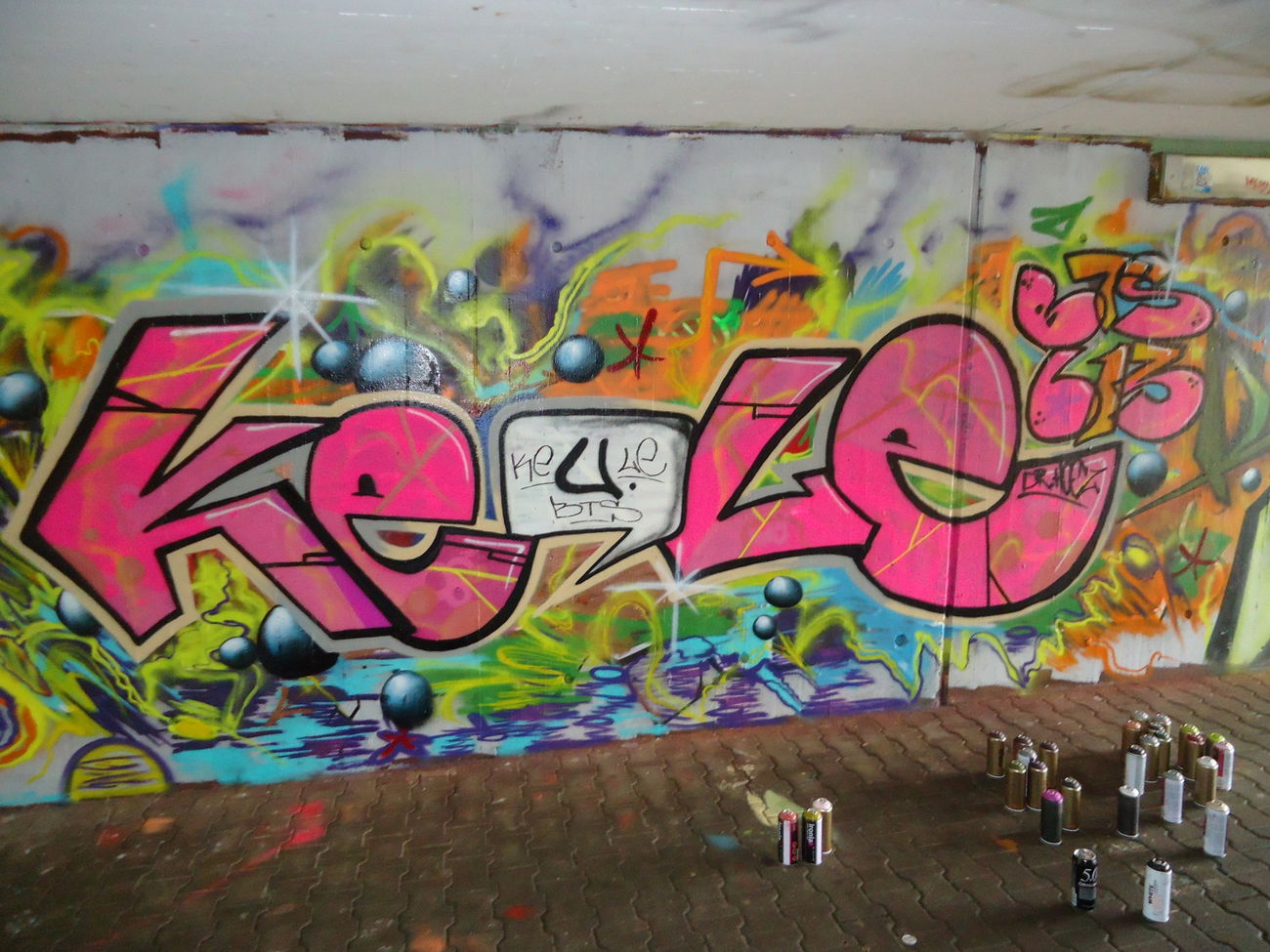 Graffiti Wall in Trossingen - Photo by DieKeule - Keule, Dr.Hoez, BTS