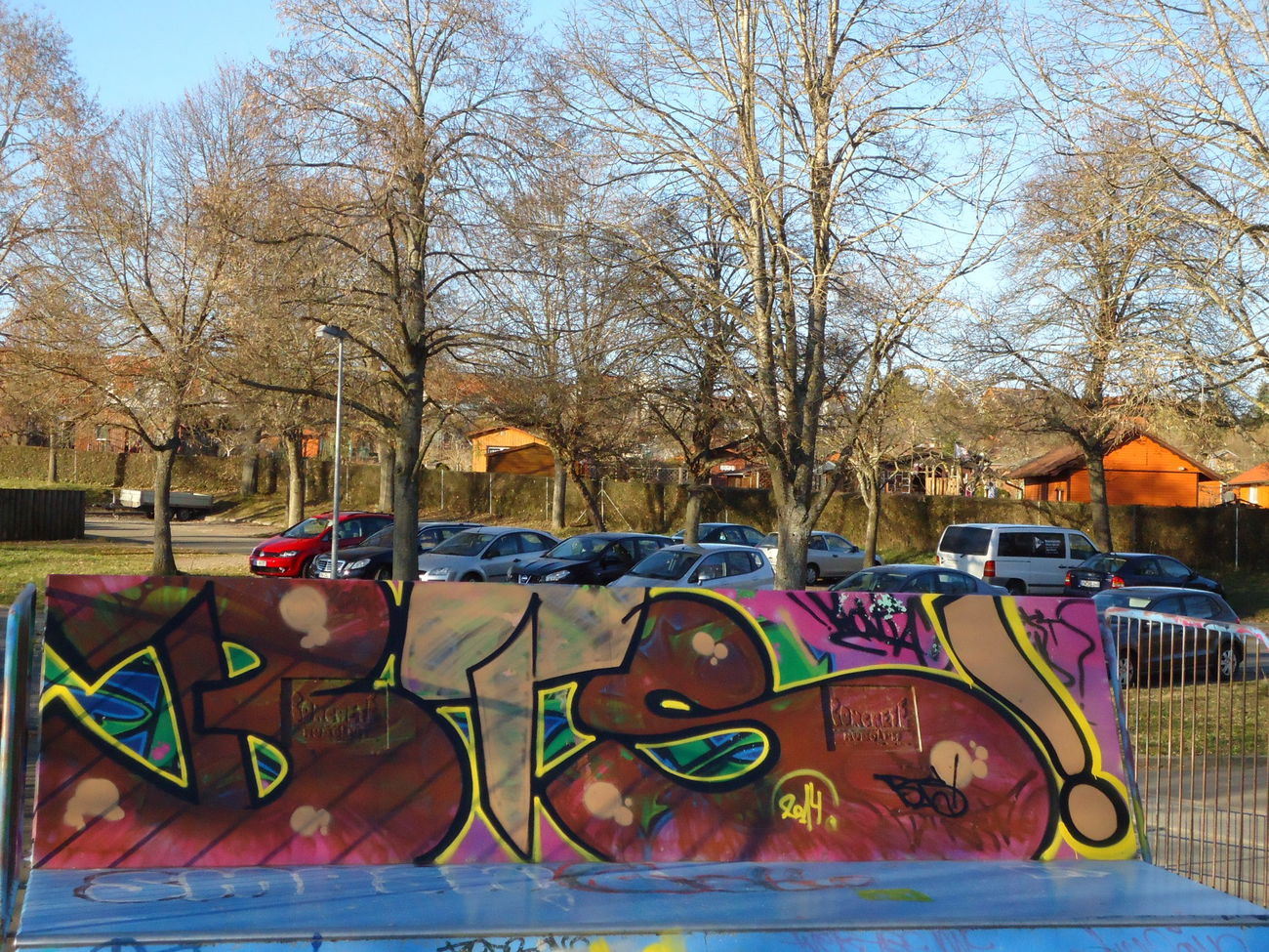 Graffiti Bombing in Rottweil - Photo by DieKeule - BTS