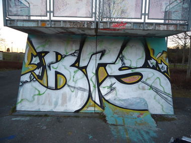 Graffiti Wall - Photo by DieKeule - BTS, Rottweil