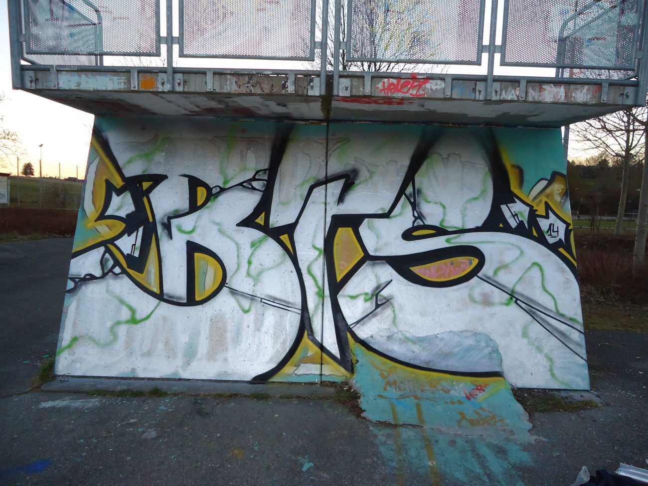 Graffiti Wall - Photo by DieKeule - BTS, Rottweil