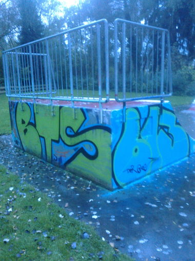 Graffiti Bombing - Photo by DieKeule - BTS, 613