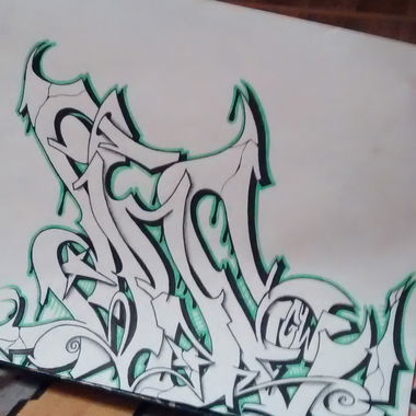 Graffiti Sketch - Photo by Diesaster