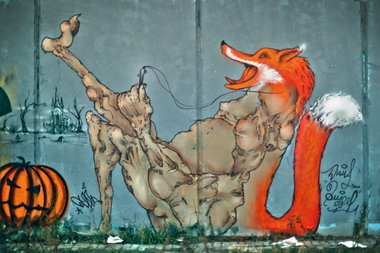 Graffiti Wall in SaintPetersburg - Photo by DimaFlood - flood, flooder, otd (2012)