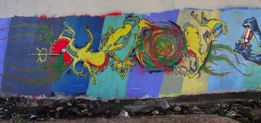 Graffiti Wall in Saint P. - Photo by DimaFlood - dimaflood, flood, flooder (2013)