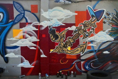 Graffiti Wall in SPB - Photo by DimaFlood - Flood, flooder, dimaflood (2013)