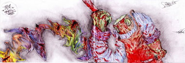 Graffiti Sketch in SPB - Photo by DimaFlood - flood, flooder, dimaflood (2010)