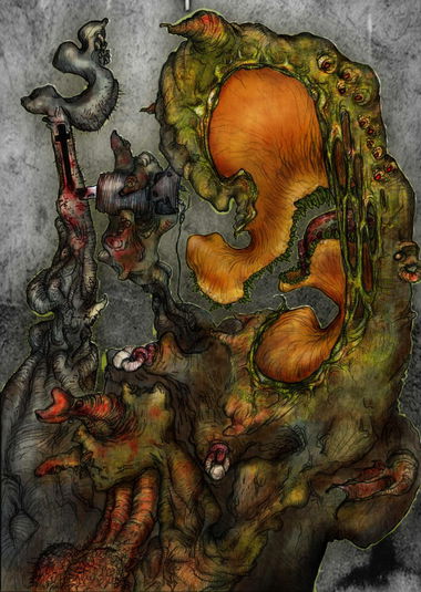 Graffiti Artwork in Saint.P. - Photo by DimaFlood - dimaflood, flooder, flud (2010)