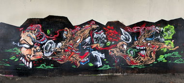 Graffiti Wall in Saint P. - Photo by DimaFlood - OTD, crew, flood (2013)