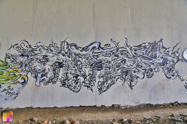 Graffiti Wall in Saint P. - Photo by DimaFlood - flooder, flood, flud (2013)