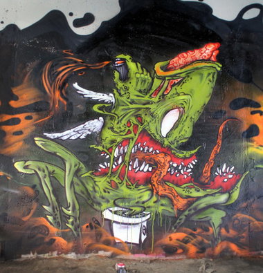 Graffiti Wall - Photo by DimaFlood