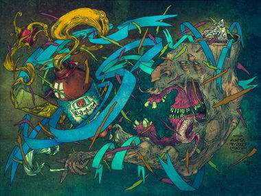 Graffiti Artwork - Photo by DimaFlood - ????, ??????, otd (2014)