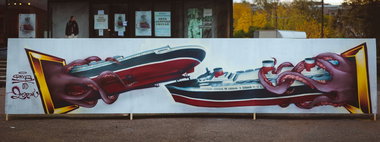 Graffiti Wall - Photo by DimaFlood - ????, ??????, otd (2014)