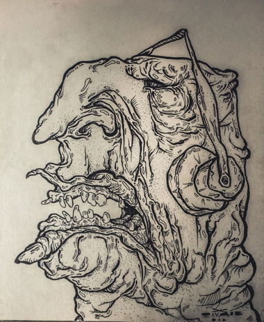 Graffiti Sketch - Photo by DimaFlood - ????, ??????, otd (2014)