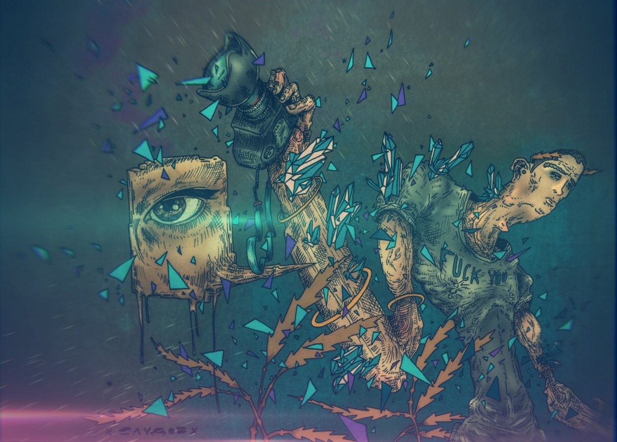 Graffiti Wall - Photo by DimaFlood - ????, ??????, otd (2014)